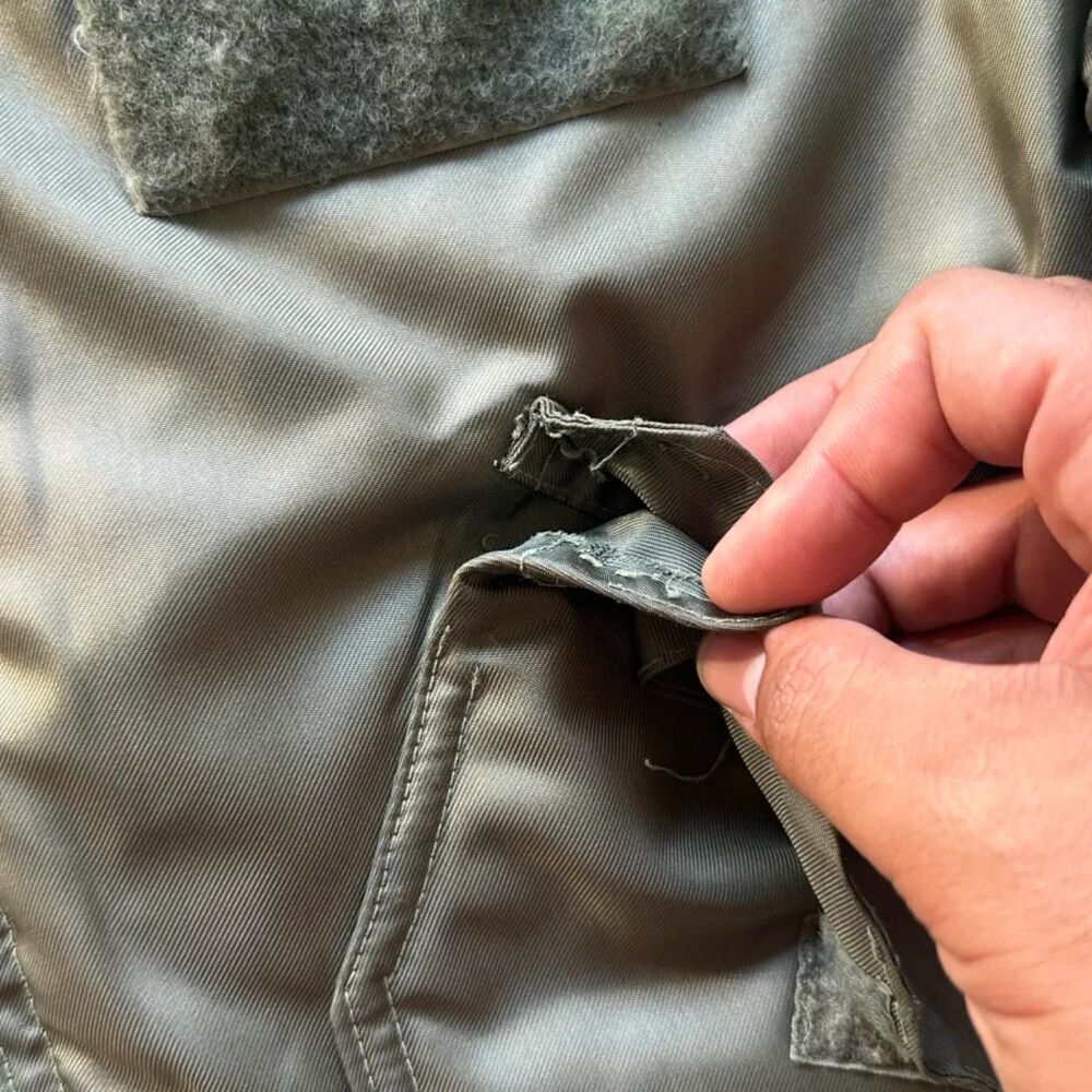 Vintage 70s Military CWU 45/P Flight Jacket Size Medium - Picture 3 of 11